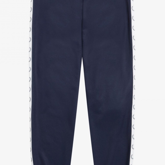 Fred Perry - T4620 Track Pants in Navy Blue - Size Large - MSRP $110 - BNWT - Picture 6 of 6